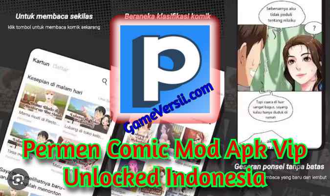 Permen Comic Mod Apk Vip Unlocked Indonesia Download Terbaru 2024